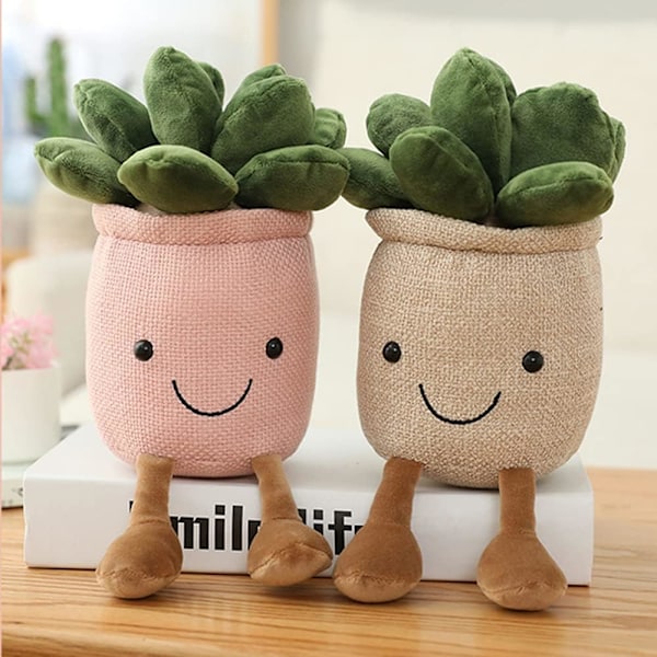Plush Leksak, 35cm Planter Fylld Plush Kudde Dekoration, Mjuk Fluff