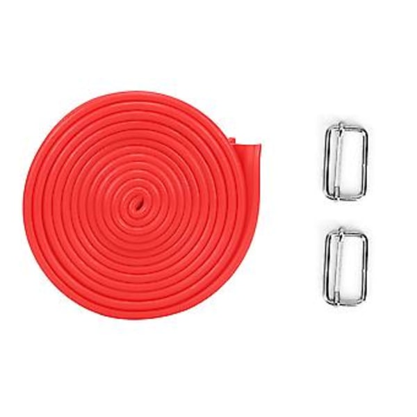 2,5 m/8,2 fot Längd 4 cm/1,57 tum Bredd Elastiskt Spännband Stretchresistent Bälte Fitness för Kvinnor Flickor Yoga