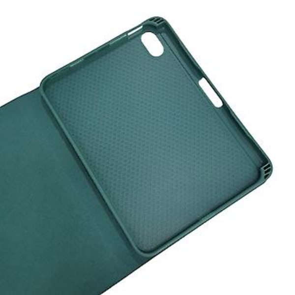 HK006 Neliömäiset Näppäimet Irrotettava Bluetooth-Näppäimistö Nahkakotelo (Vaaleanpunainen)