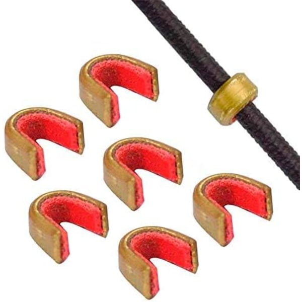 （Pakke med 6）Buestring Nocking Points - Buestring Nocking Poi