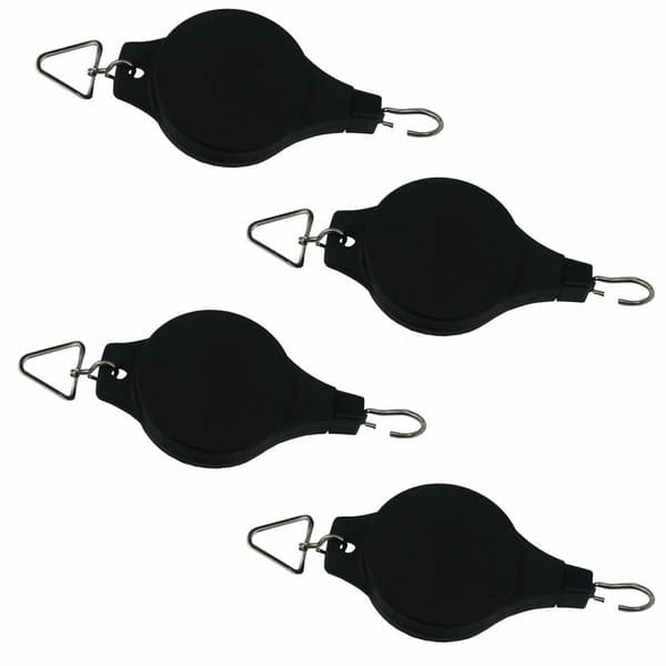 4-pack Växtlyftar, Inrullningsbara Lyftar, Växtupphängningar, Fl