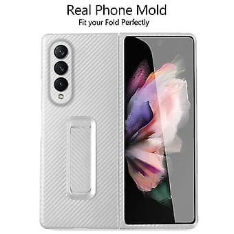 Högkvalitativt specialmaterial kolfibertelefonfodral för Z fold 3