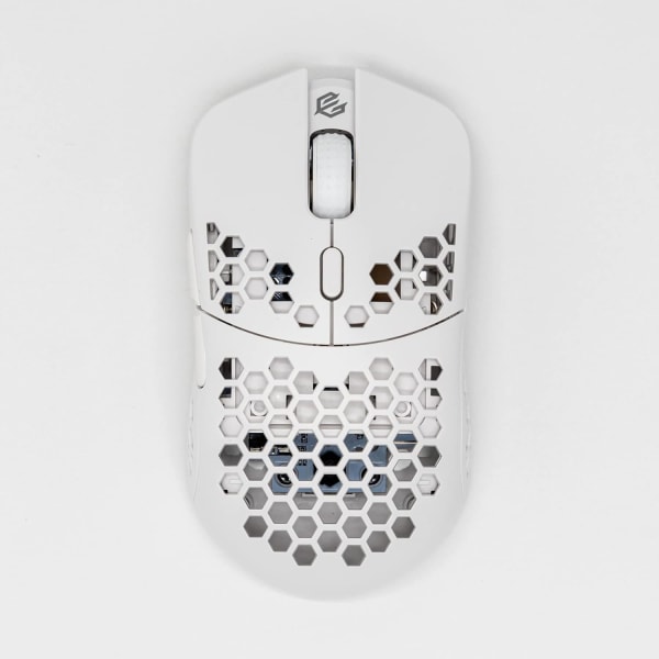 Trådløs spillmus 58 gram ultralett honeycomb-design (