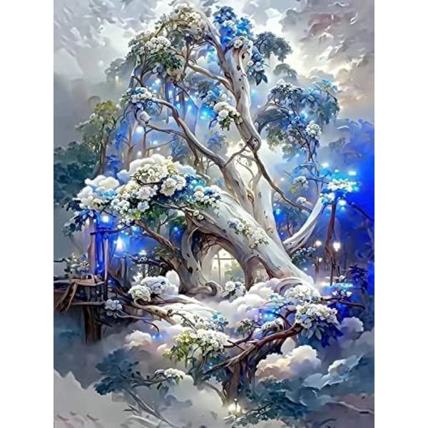 Aikuisten timanttimaalaus, 30x40cm Diamond Painting 5D Complet, D