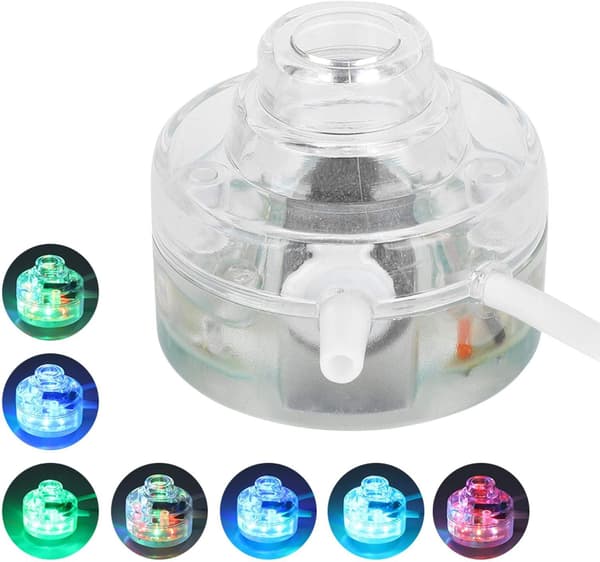 Luftboble Sten Diffuser Akvarium Pumpe Fisktank Lys Ilt Boble Iltplade Hydroponisk Dykning