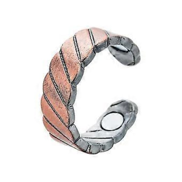 Apolloostory Lymfdränage Terapeutisk Magnetisk Ring Ny (Koppartrådsdragning)
