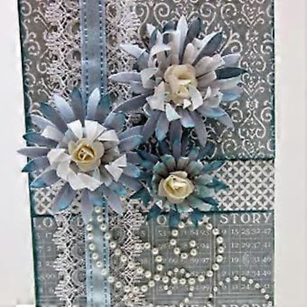 Multi Daisy Blomsterform Metal Skæreforme Stencil DIY Scrapbooking Prægning Værktøj Papirkort Album Skabelon Form Dekoration