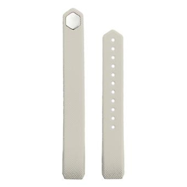 Silikonarmband för Fitbit Alta (Beige)