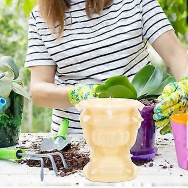 Planteform til Blomsterpottefremstilling DIY Håndlavet Form Europæisk Stil Blomsterpottefremstillingsform