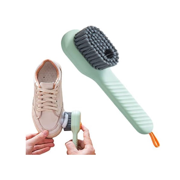 Green-Push Type Automatic Drain Brush Soft Bristle Cleaning Brus