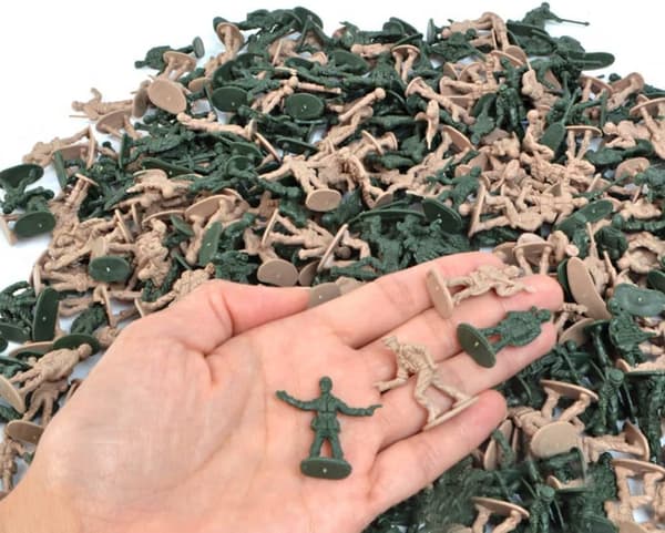 360 stk. Militær Actionfigurer Sæt, Plastik Hær Legetøjssoldater S