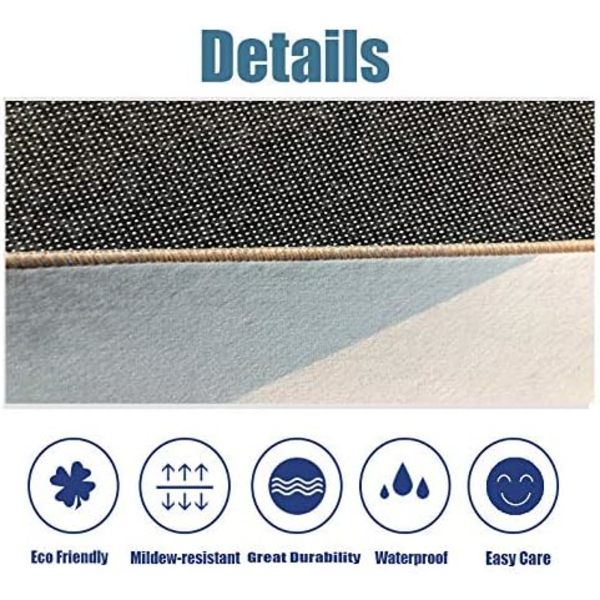 Skandinavian kuviot Designer Modern Rugs koristeelliset matot pestävät