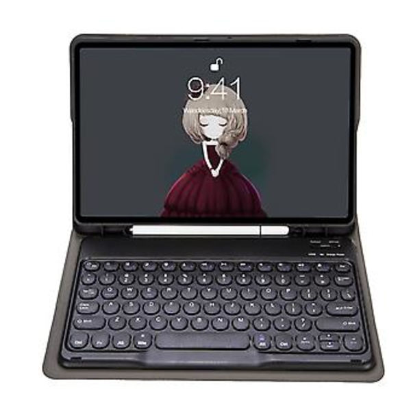 Bluetooth-tangentbordfodral för iPad 9,7 tum (2018) & (2017) / Pro 9,7 tum / Air 2 / Air