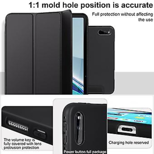 Smart Lærtablettveske For Huawei Matepad SE 2023