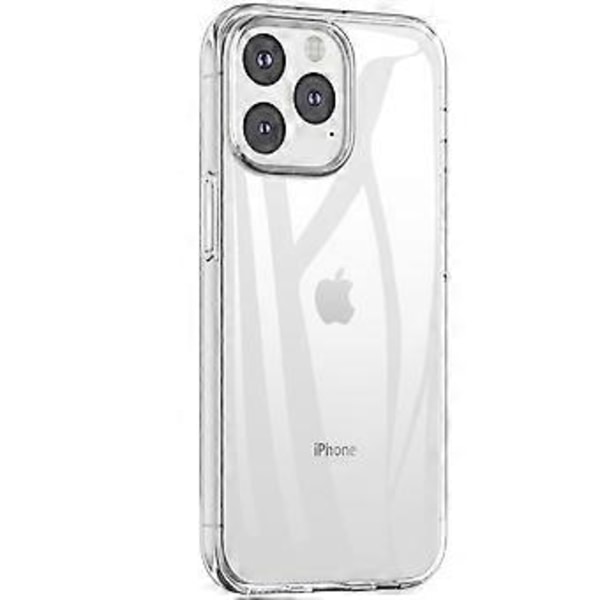 Transparent TPU-fodral + Härdat Glasskydd för iPhone 13 Pro 6,1 tum