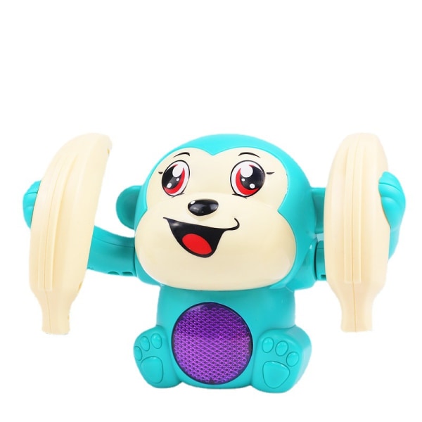 Baby Toy Electric Tumbling Monkey Light Musik Pussel Ljud T