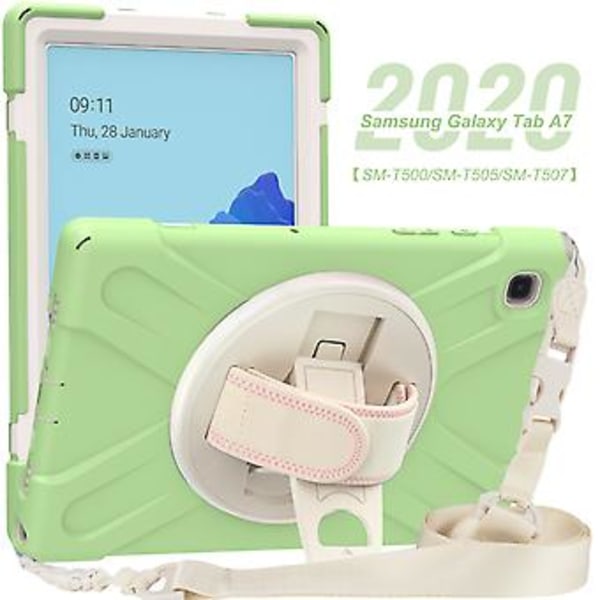 Pure Color Samsung Galaxy Tab A7:lle Musta (Musta)