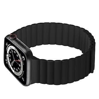 Rem til Apple Watch 7 45mm / 6&SE&5&4 44mm / 3&2&1 42mm (Sort)