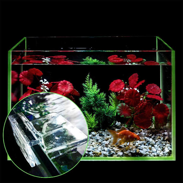 Akvarieunderstøttelse (10 mm), Akryl Akvarieunderstøttelsesklemmer Klemme Akvarium Tankholder Akvarium Fisketank Tilbehør