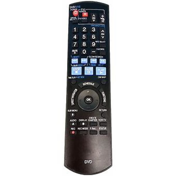 N2qayb000197 Fjärrkontroll för Panasonic TV DVD-inspelare Dmr-ez48v Dmr-ez485