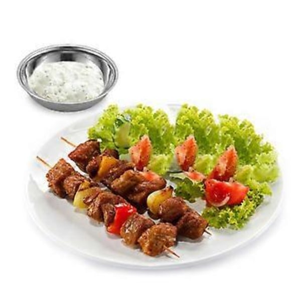 Saucekop i rustfrit stål Chutney Ketchup Kopper Skål Dyppebeholder L(S )