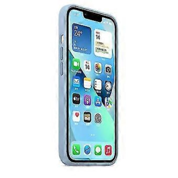 Silikonskal med Magsafe för iPhone 13 Skal/YY (Blå Dimma)