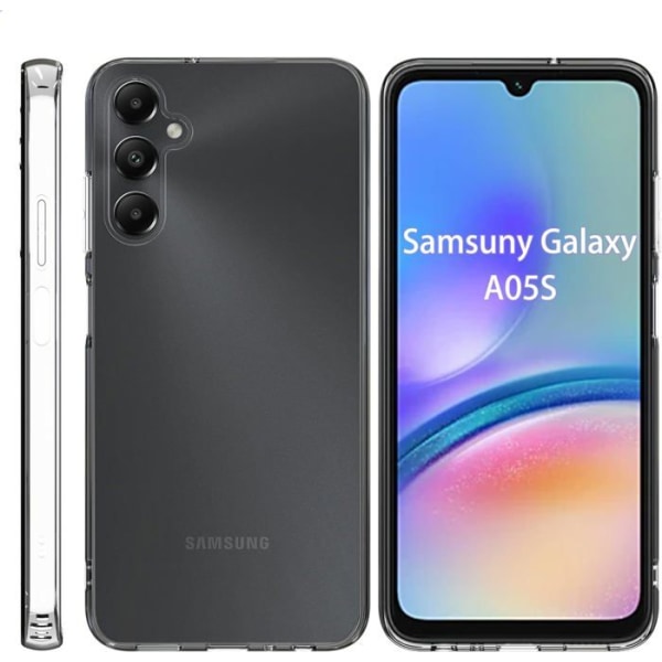 Fodral till Samsung Galaxy A05s - Transparent Anti-chock Silikon TPU Fodral Skal