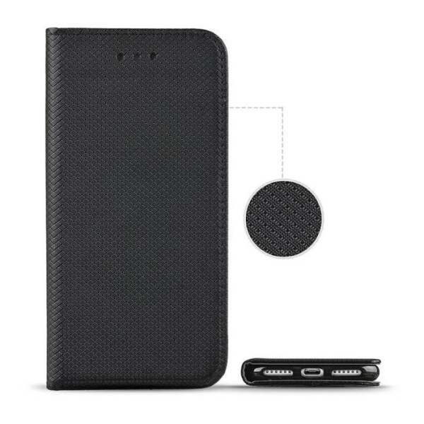 Fodral till Samsung Galaxy A53 - Plånboksfodral med magnetisk stängning Svart