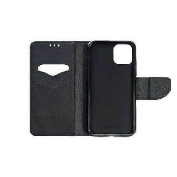 Fodral till Xiaomi Redmi 12C / 11A / Poco C55 - Plånboksfodral Omslagskort Stötsäker stängning Svart (guld)