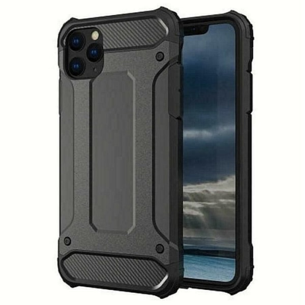 iPhone 11 Pro Fodral - Anti-Shock Bumper Armor Carbon Case Cover