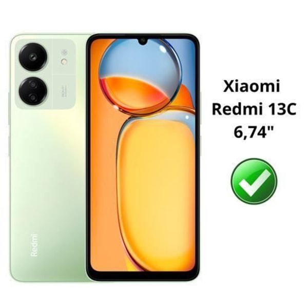 Fodral till Xiaomi Redmi 13C - Transparent Anti-chock Silikon TPU Fodral Fodral