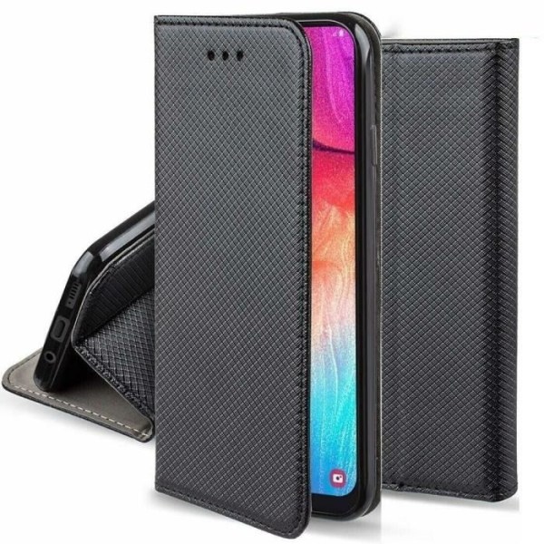 Fodral till Samsung Galaxy A52 / A52s - Plånboksfodral med magnetisk stängning Svart
