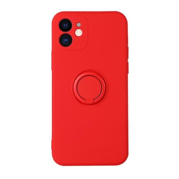 iPhone 13 Fodral - Röd Silikon Magnet Fodral Skal