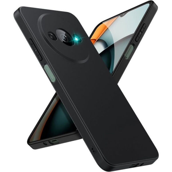 Fodral till Xiaomi Redmi A3 - Anti-chock Silikon TPU Fodral Svart