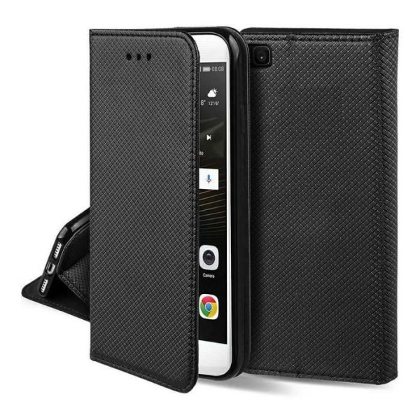 Fodral till OnePlus 10 Pro 5G - Svart plånboksfodral med magnetstängning
