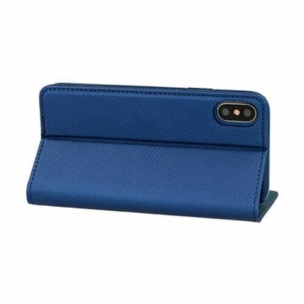 Fodral till iPhone 15 - Plånboksfodral med magnetisk stängning Marinblå