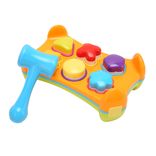 Interactive Pounding Toy Early Educational Pattern Cognition Interactive Hammering Toy
