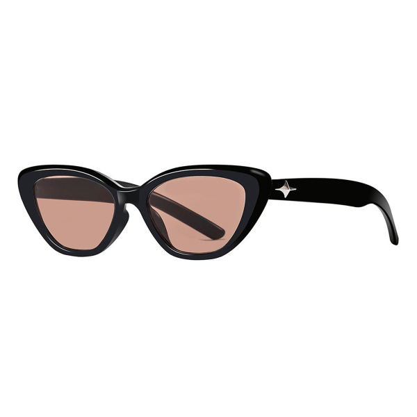 Franska high-end nischade solglasögon-modus cat-eye solglasögon,