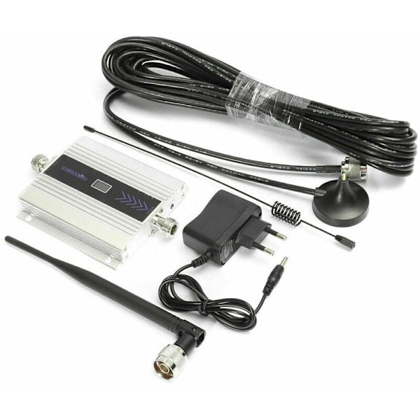 GSM Signalforstærker 900MHz Repeater 2G 3G 4G Mobilforstærker LTE DCS 1800 2100 til Mobiltelefon - EU-