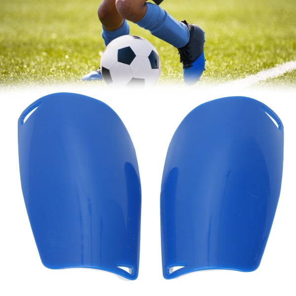 Fodbold skinnebensbeskyttere Guard Børn åndbar fodbold Beskyttende benbeskyttelse Træningspuder Blå