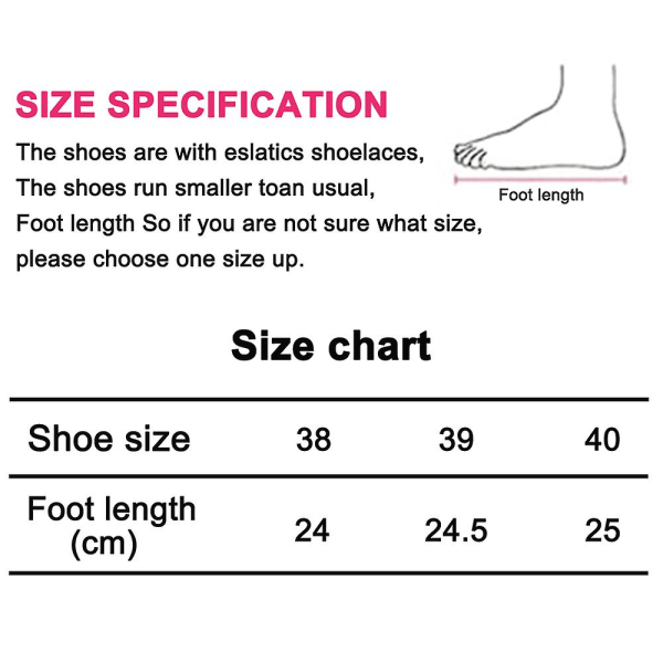 Balett pointe skor for dam størrelse 38