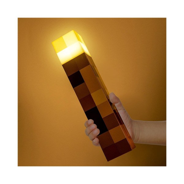 CDQ Minecraft nattlampe til Torch Night Light