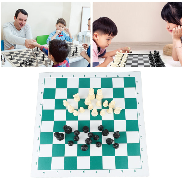 Set Lelutynnyri Kannettavat shakkilautapelisetit Pulmapeli kannettavat interaktiiviset lelut aloittelijoille lapsille aikuisille