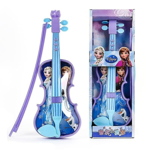 Disney Frozen Princess Violin Pædagogisk legetøj til musikinstrumenter