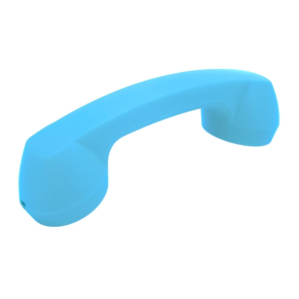 Bluetooth Telefonlur Retro Strålningssäker Uppladdningsbar Trådlös Mobiltelefon Handset Mottagare Himmelsblå