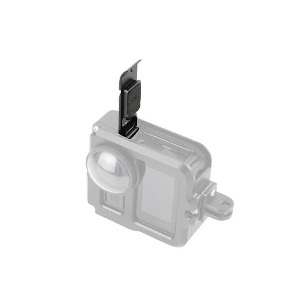 For -MAX Skyvebatteri Side Cover Støvtett Kamera Avtakbart Beskyttelsesdør Lokk Ladeetui Po.pa