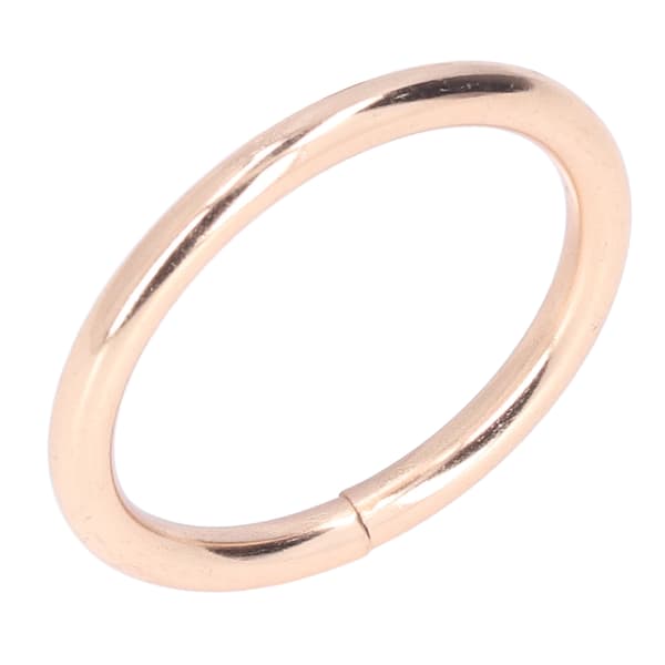 20 st metallringar 4x32mm järn robusta hållbara multifunktionella utsökta metall O-ringar guld