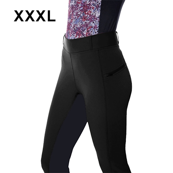 Ridbyxor för perfekt passform och oöverträffad hållbarhet - Ridsport black 3XL