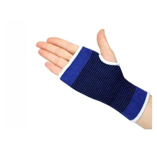 Polyesterbomulls stickad handledsskydd handledsskydd handflata sport hälsovård varm skyddsutrustning