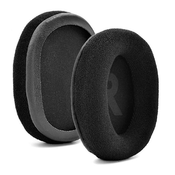 Erstatningsøreputer for Pro X-headset Hodetelefoner Lærøreputer Ørekopper (Svart PU_Paris)